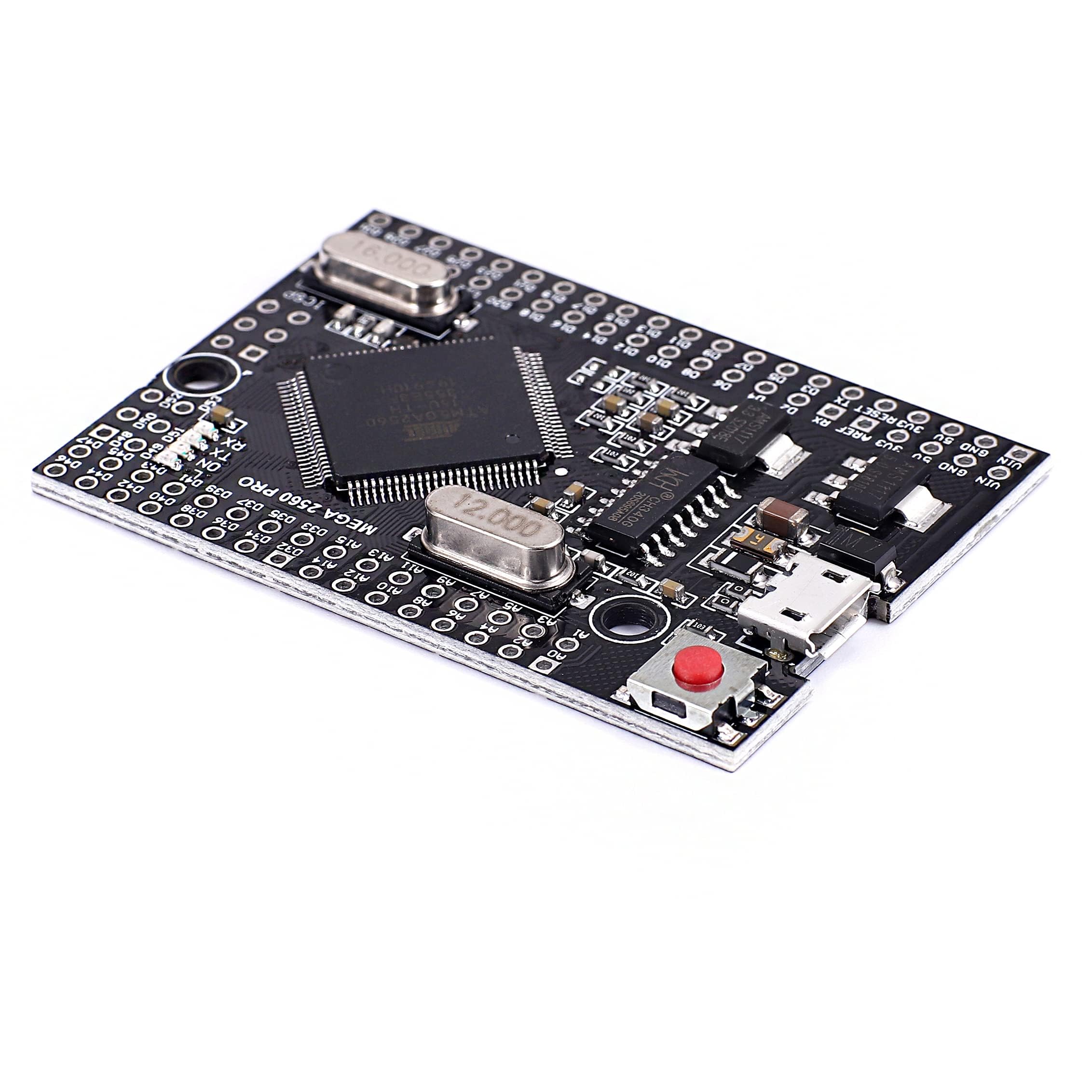 Teyleten Robot MEGA 2560 PRO Embed CH340G/ATMEGA2560-16AU Pro Mega Module with Male Pinheader